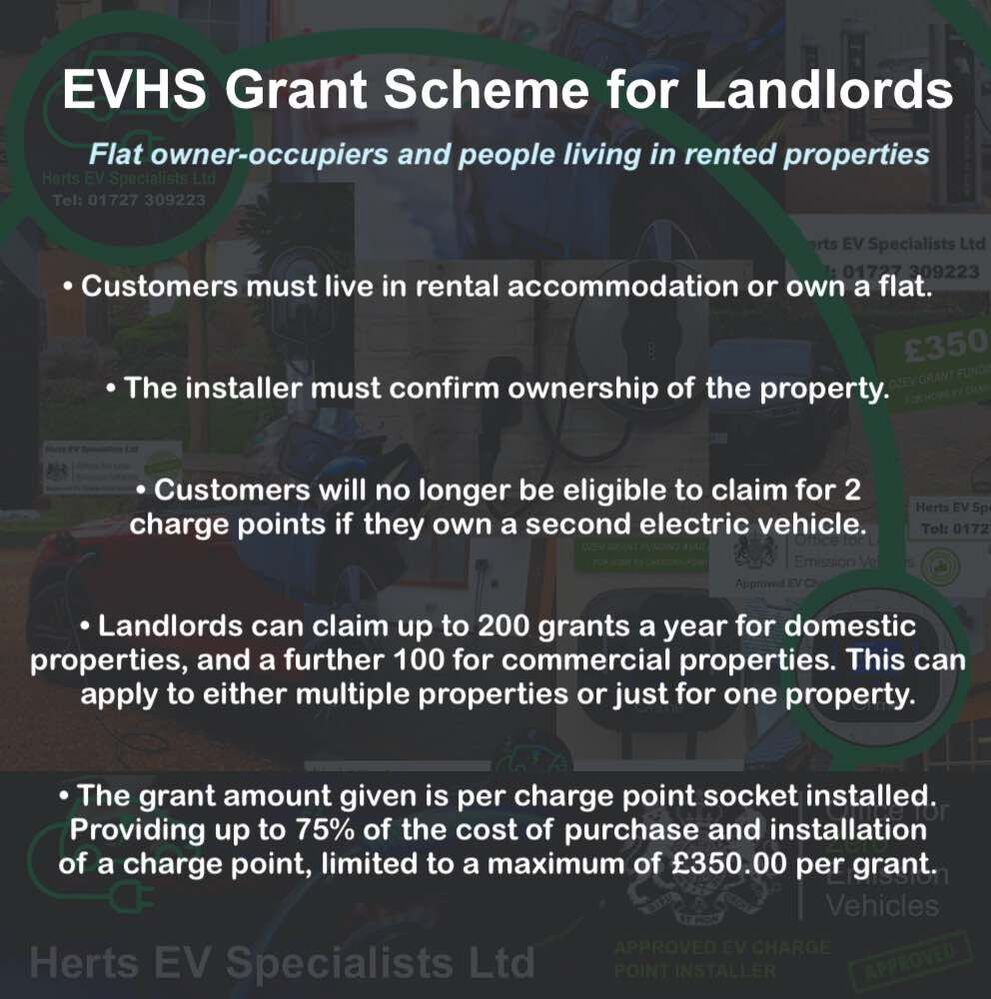  EV Chargepoint Grant for Flats in Hertfordshire