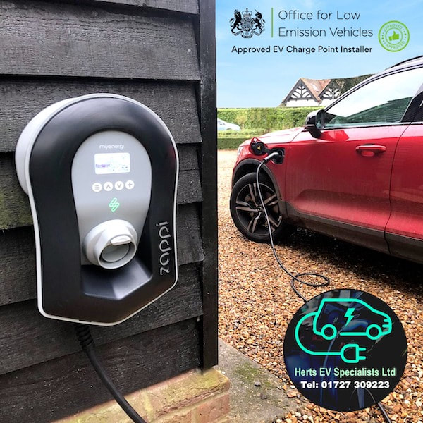 Electric Vehicle Chargepoint Installation in St Albans