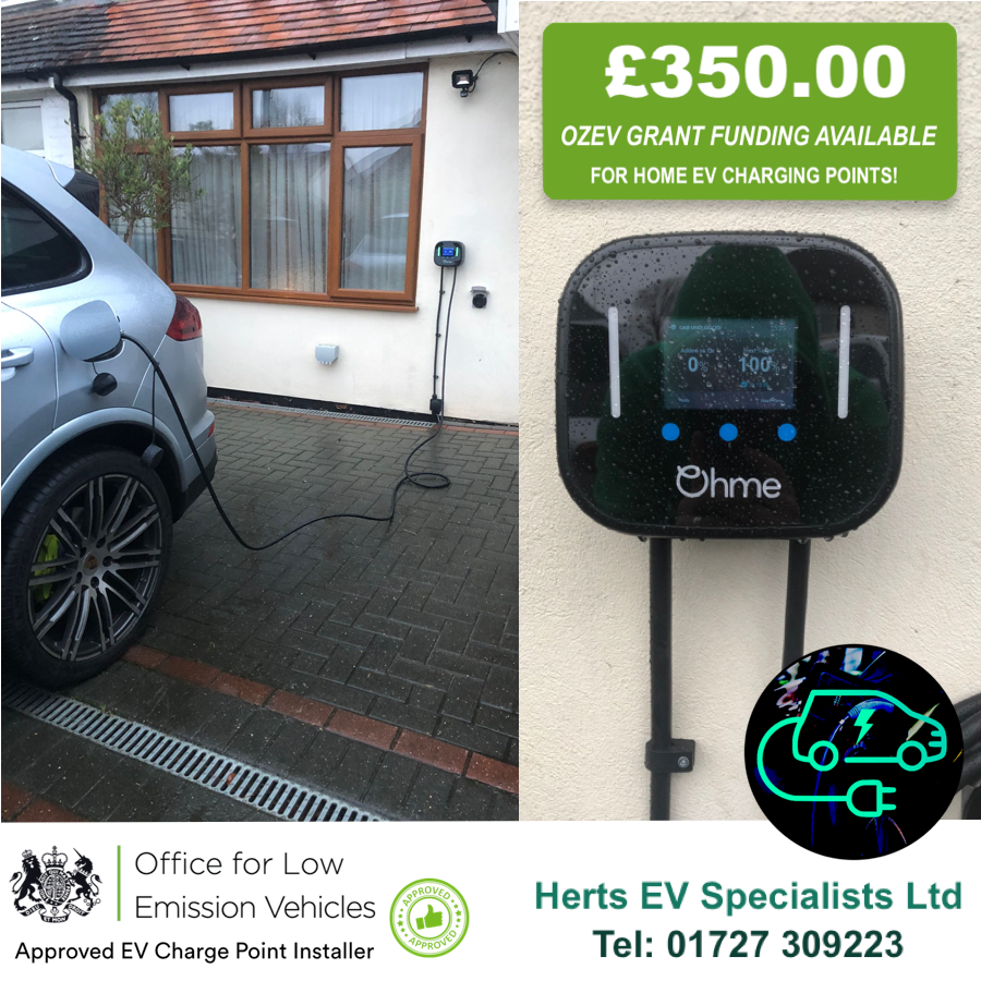 Electric Vehicle Charger Point Installation in Watford
