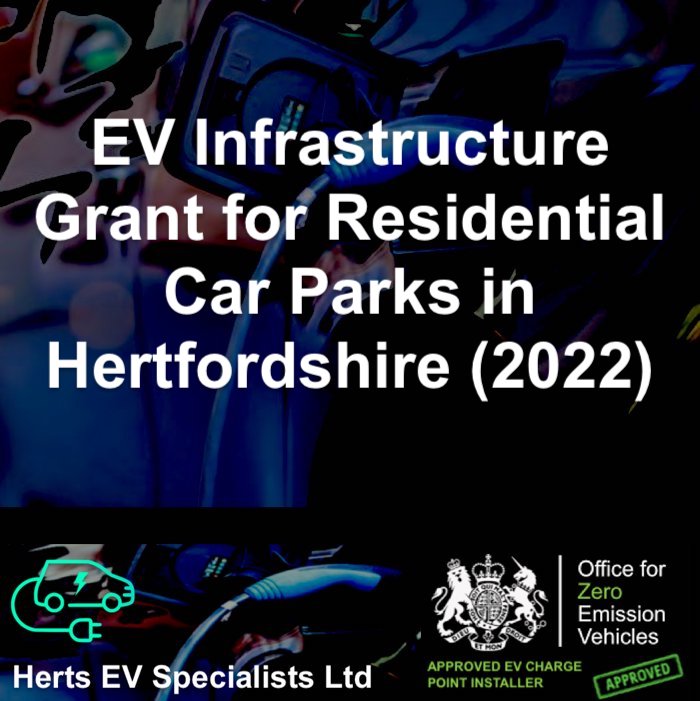 EV Infrastructure grant for residential car parks