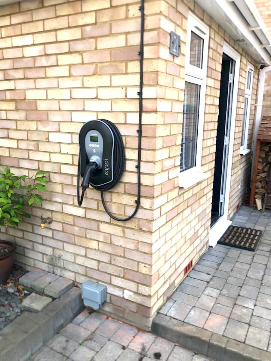 Electric Vehicle Charger Point Installation